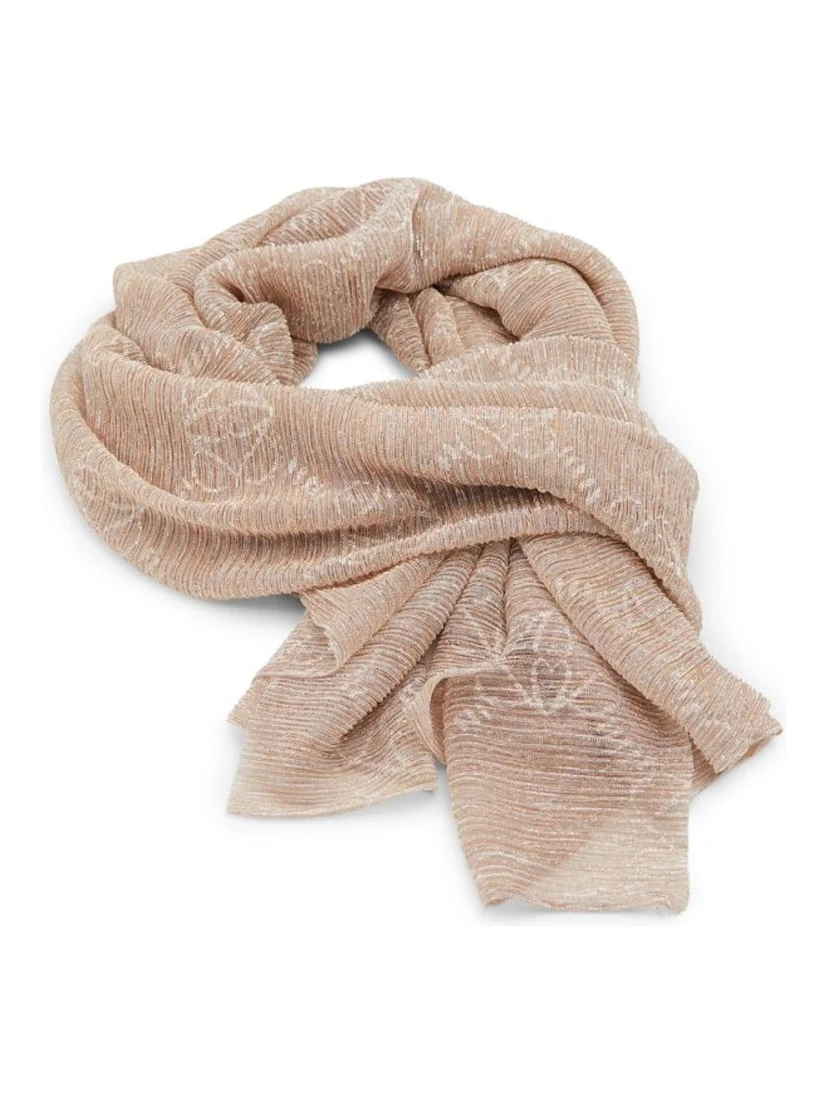 Rose Gold Polyacrylic Scarf