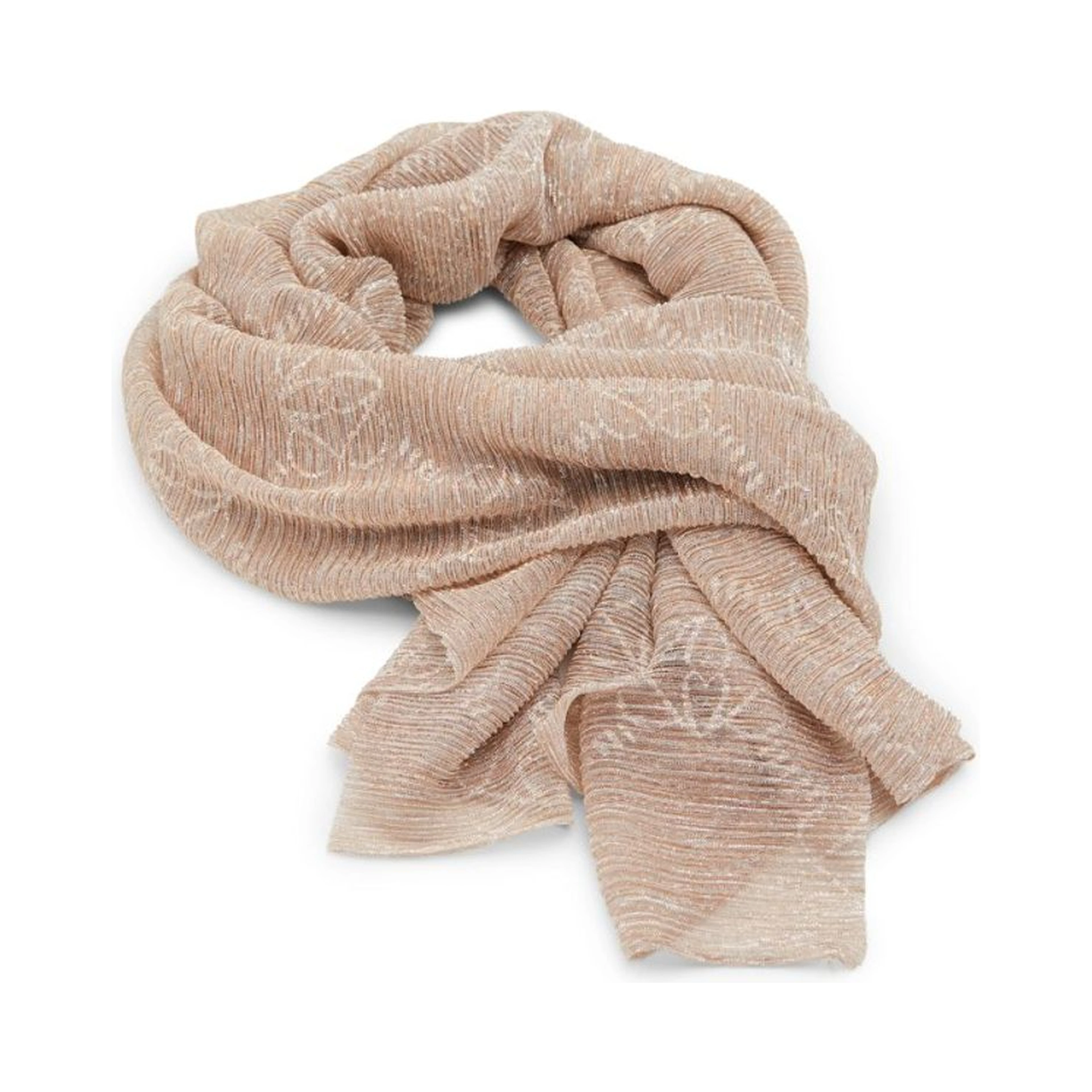 Rose Gold Polyacrylic Scarf