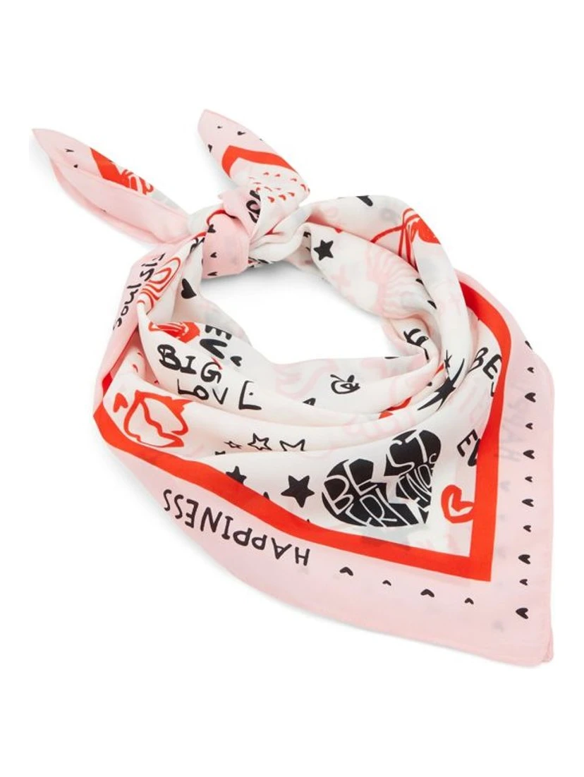 Pink Polyacrylic Swim Shorts