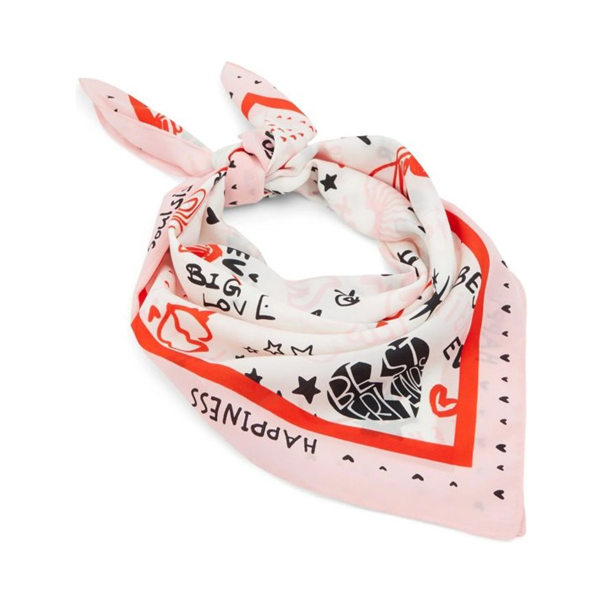 Pink Polyacrylic Swim Shorts