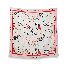 Pink Polyacrylic Swim Shorts