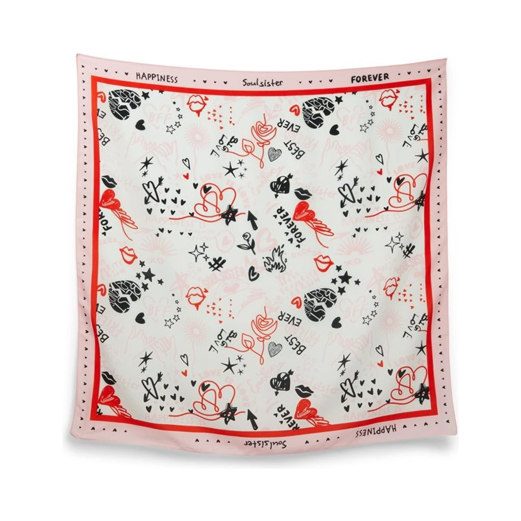 Pink Polyacrylic Swim Shorts