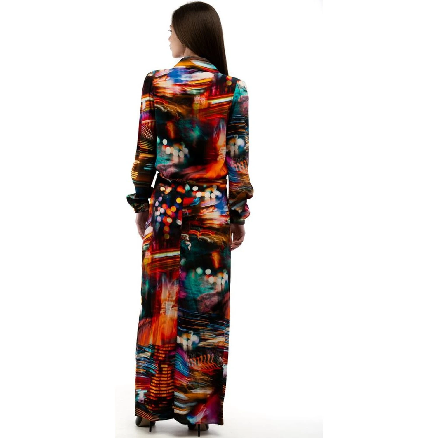 Multicolor Viscose Casual Dress