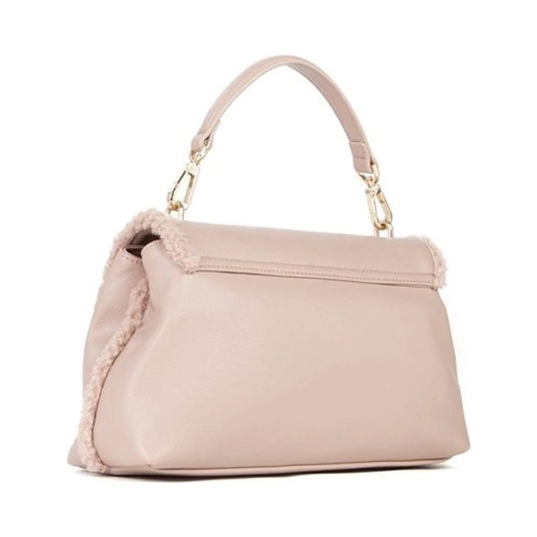 Beige Polyester Shoulder Bag