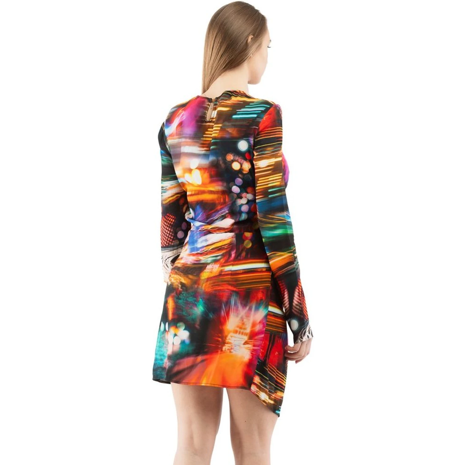 Multicolor Viscose Casual Dress