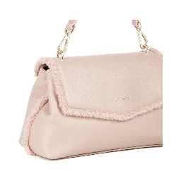 Beige Polyester Shoulder Bag