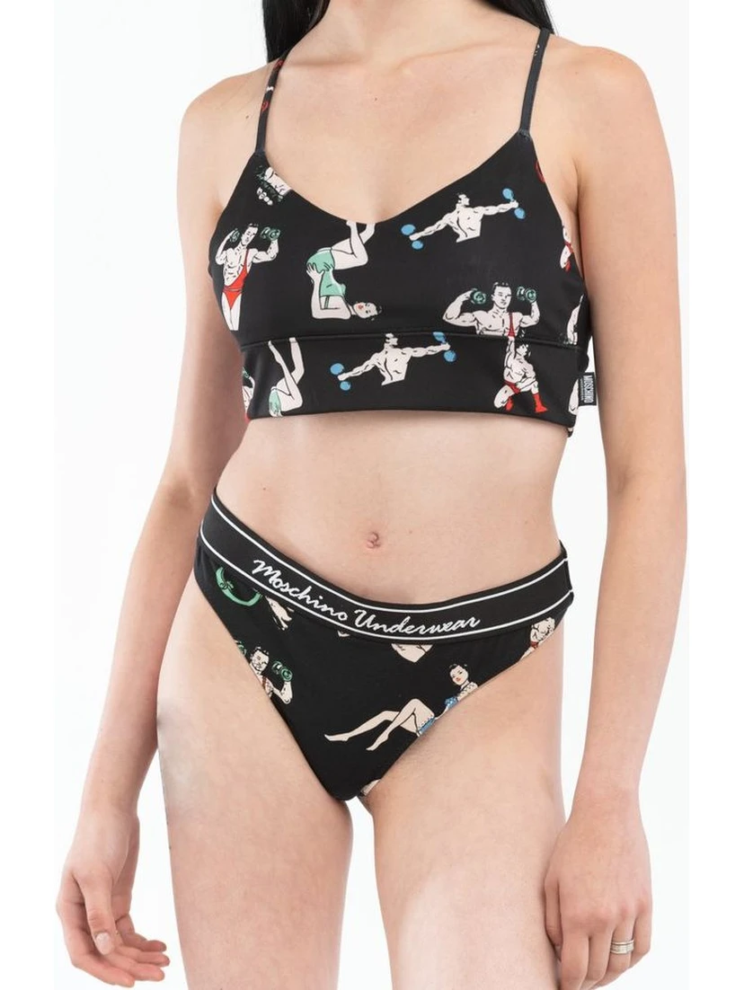 Black Cotton Pantie