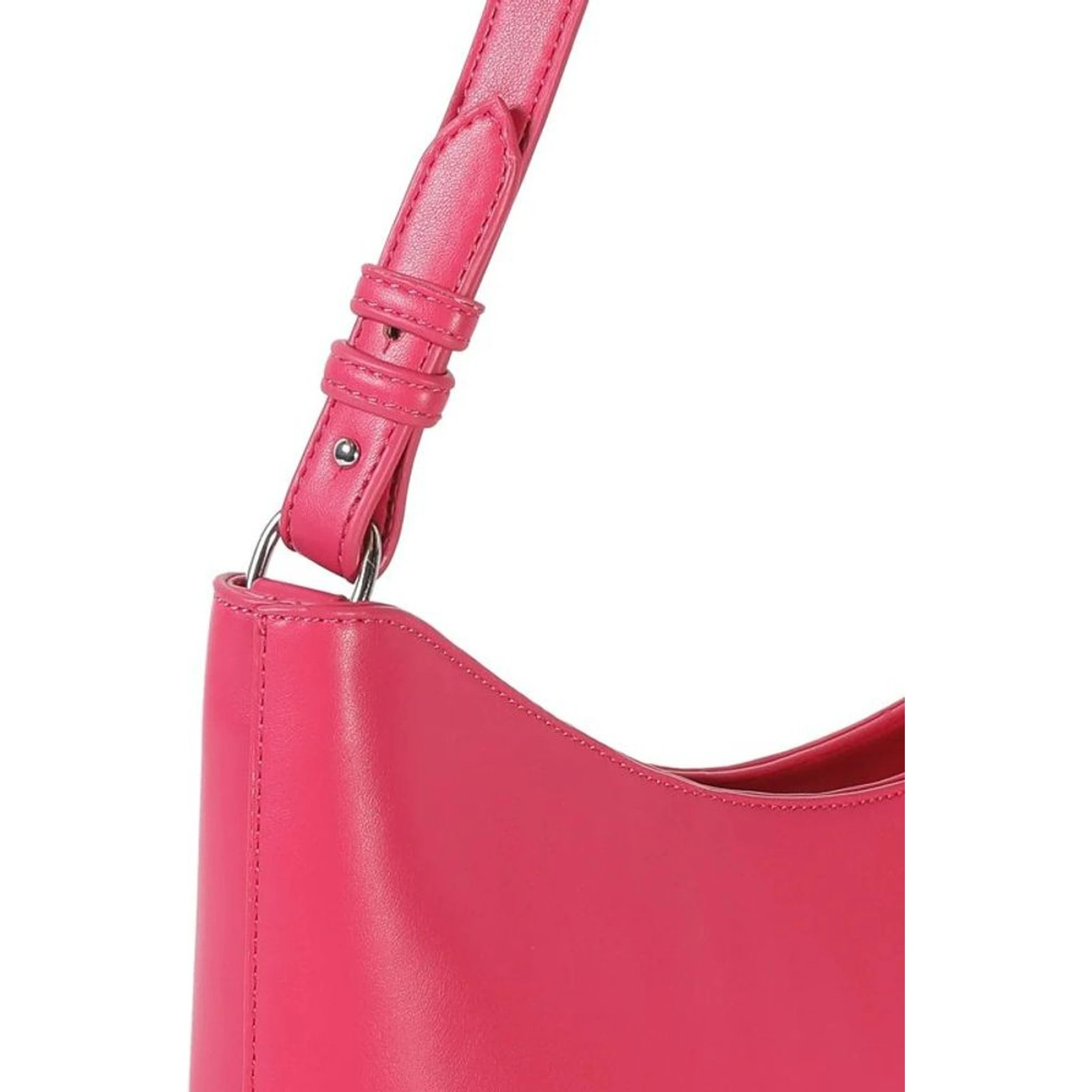 Black Polyethylene Shoulder Bag