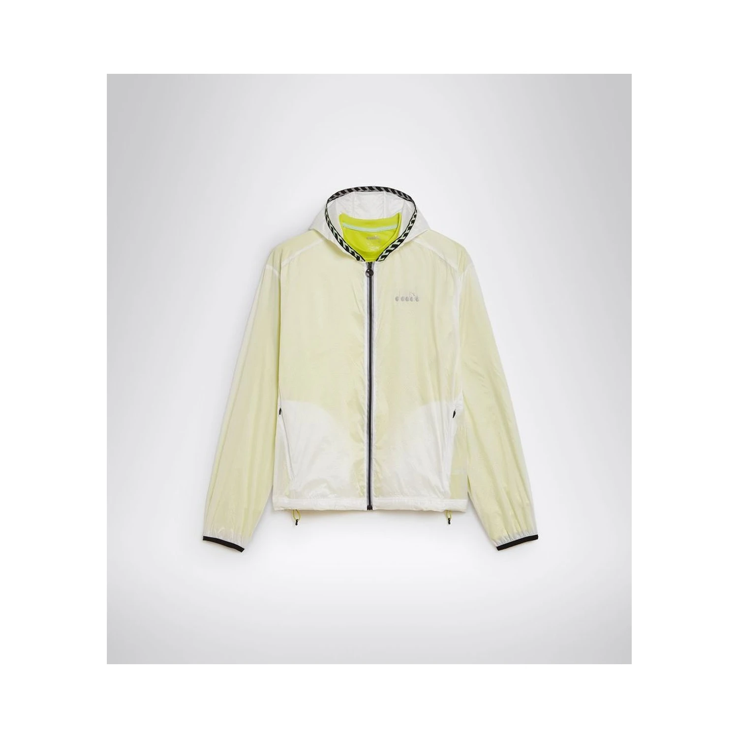 White Polyamide Shell Jacket