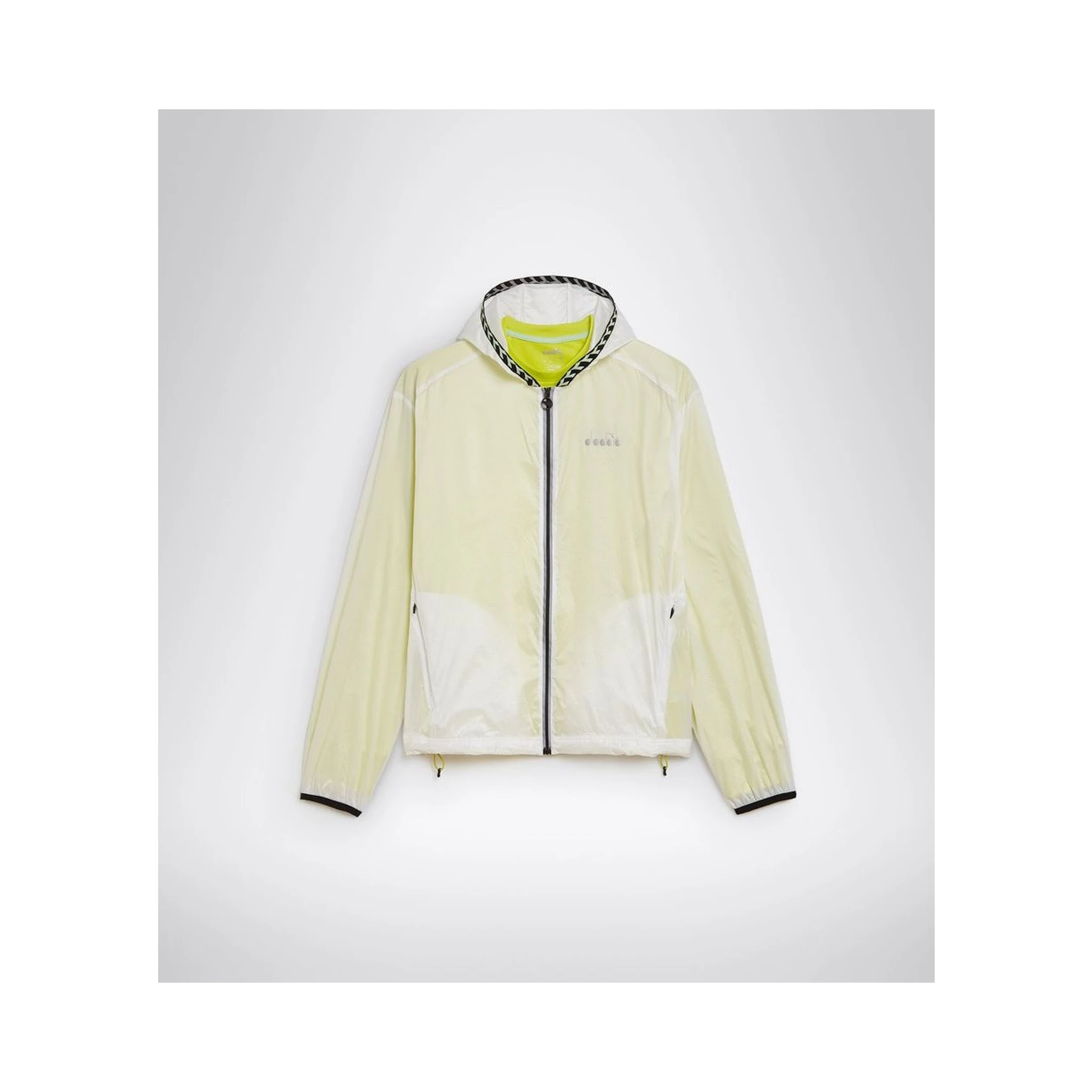 White Polyamide Shell Jacket