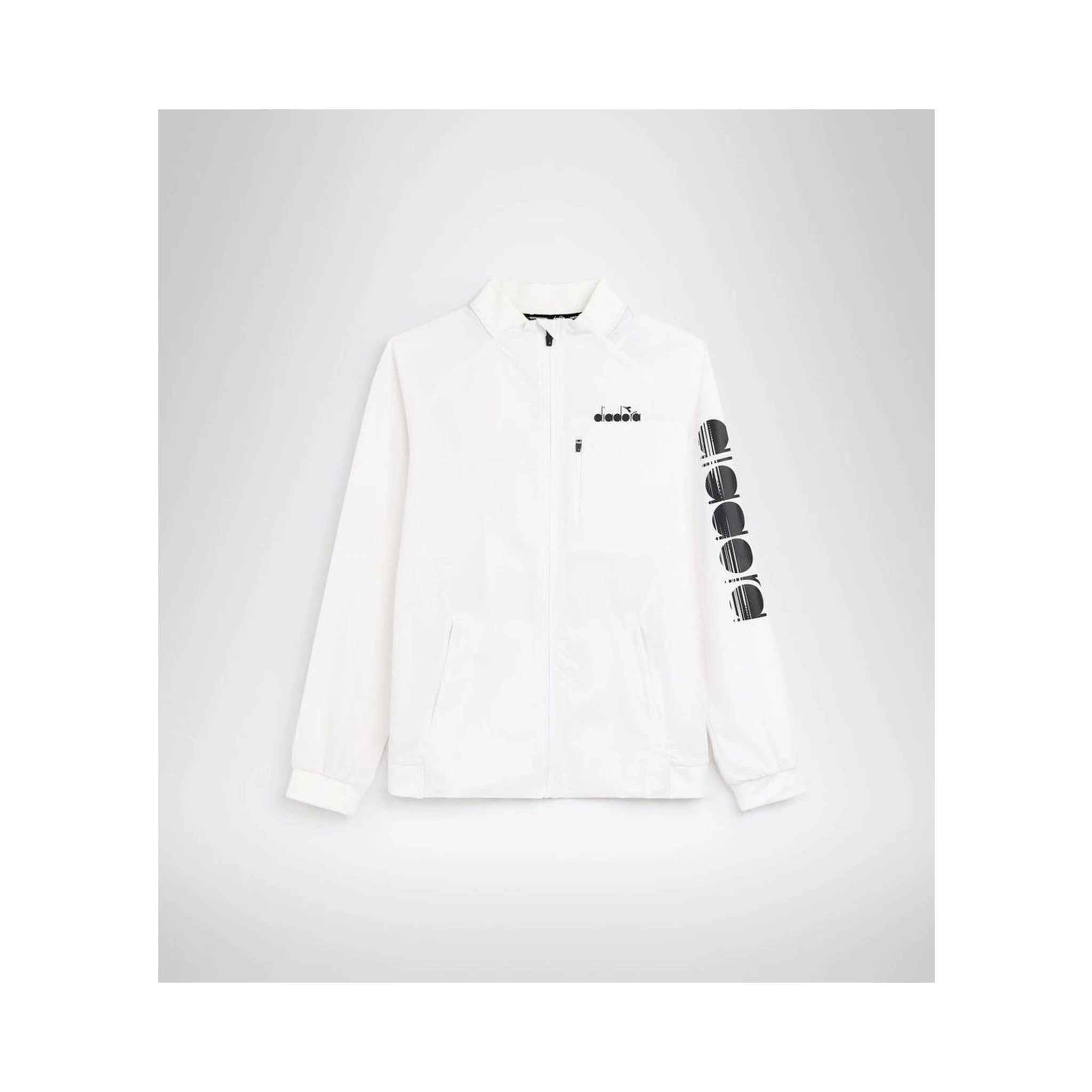 White Polyamide Shell Jacket