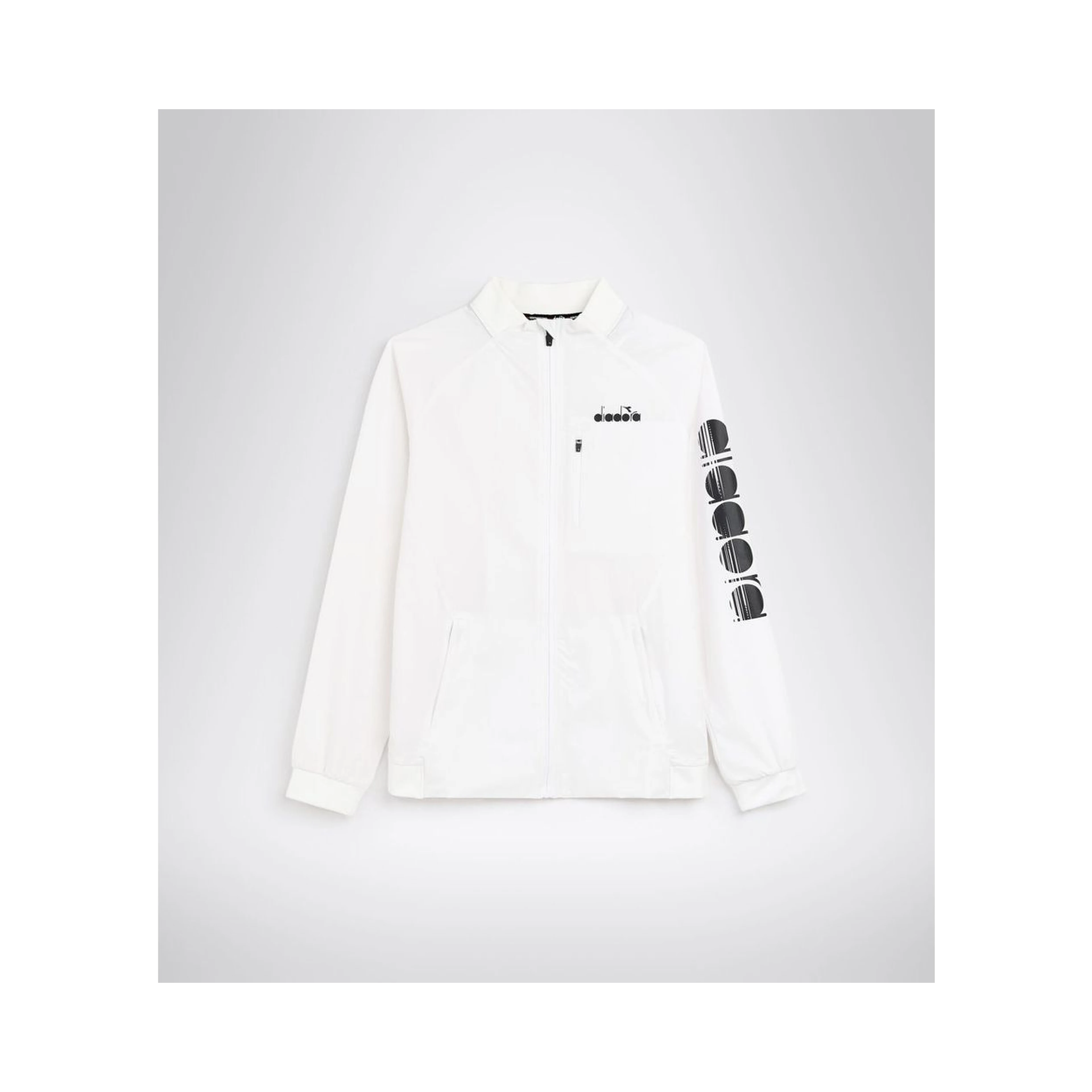 White Polyamide Shell Jacket