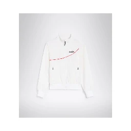 White Polyamide Shell Jacket