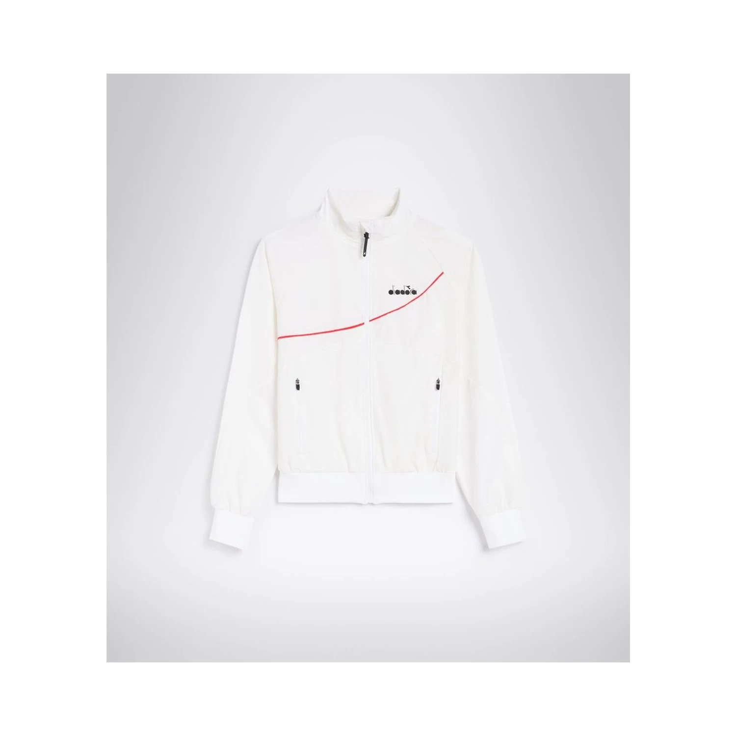 White Polyamide Shell Jacket