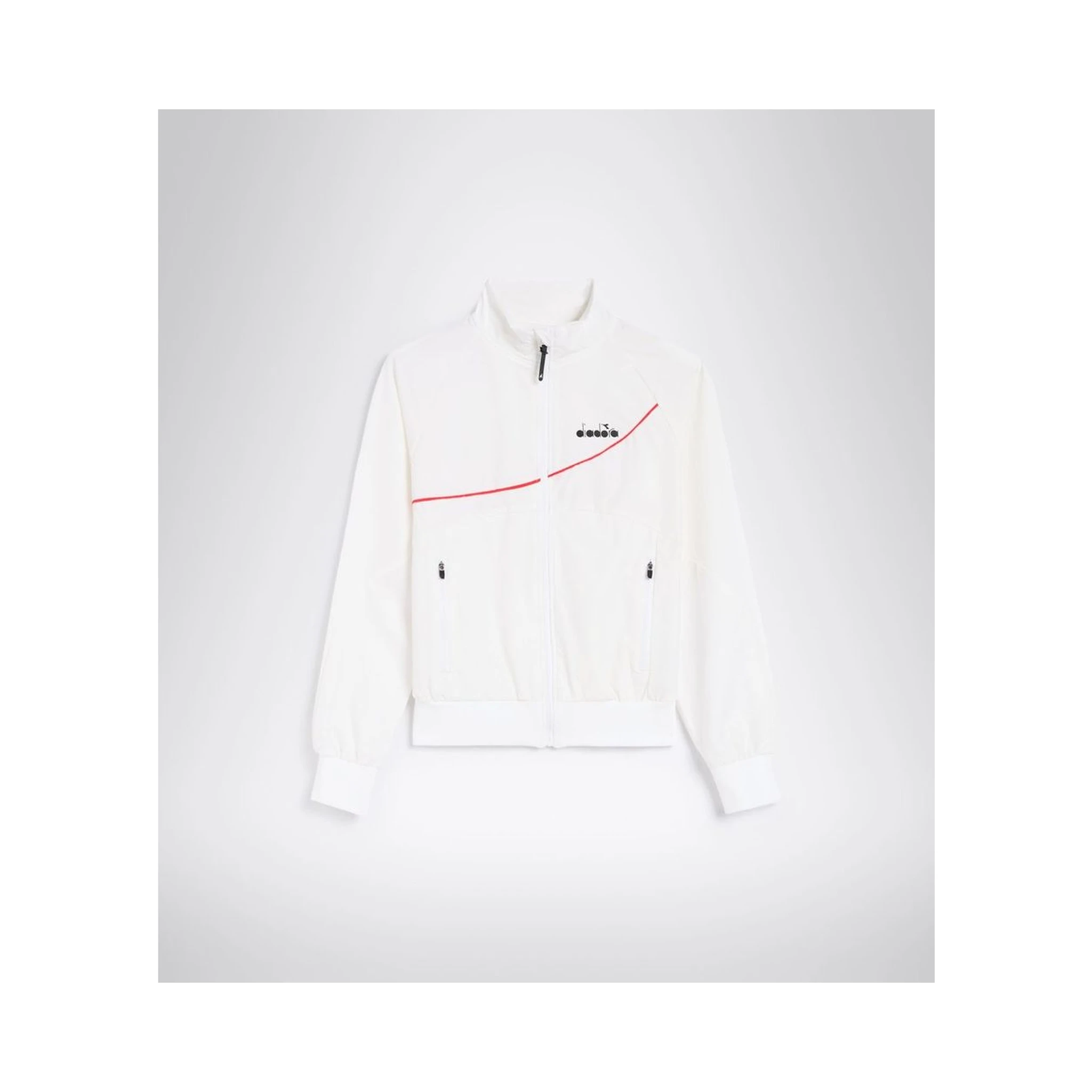 White Polyamide Shell Jacket