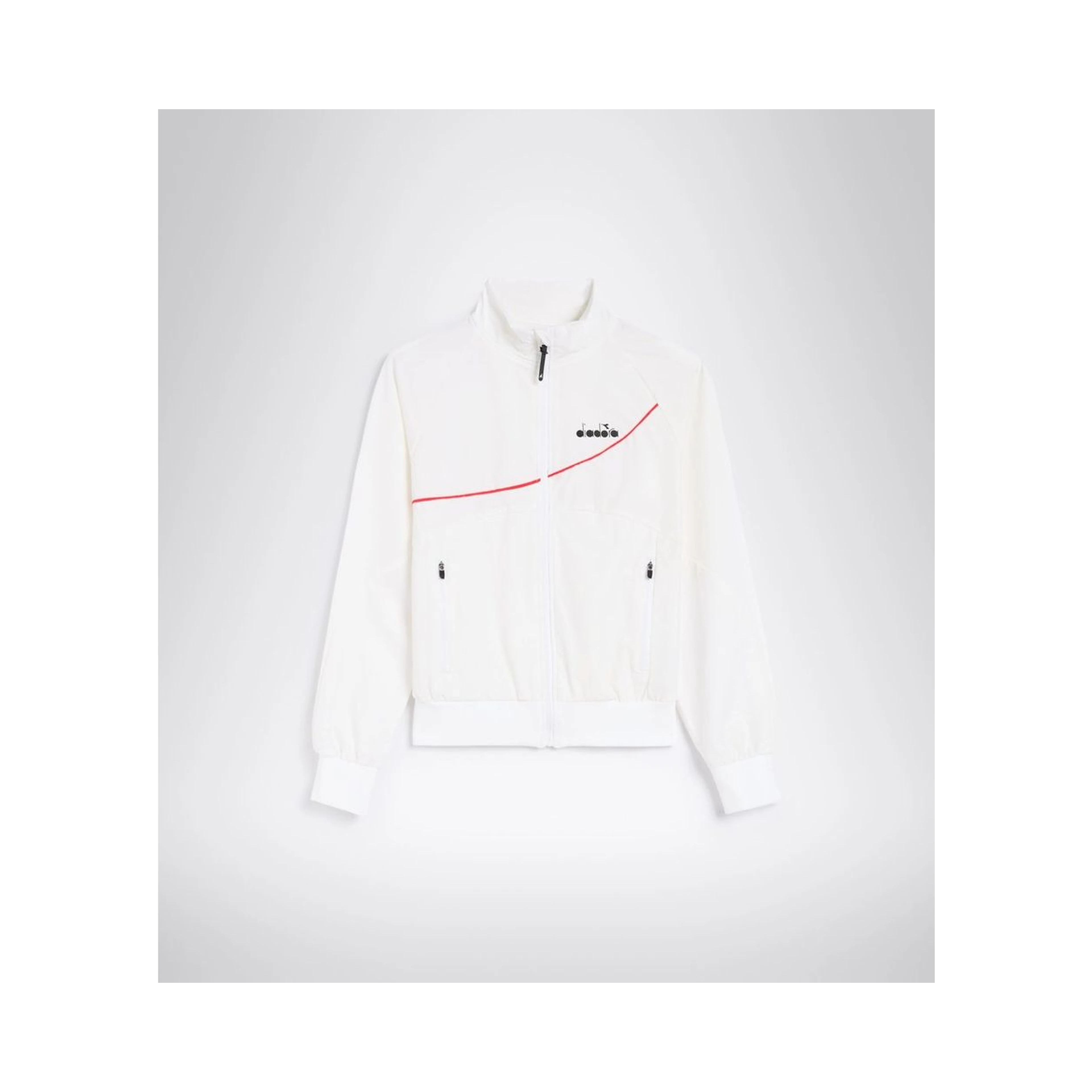 White Polyamide Shell Jacket