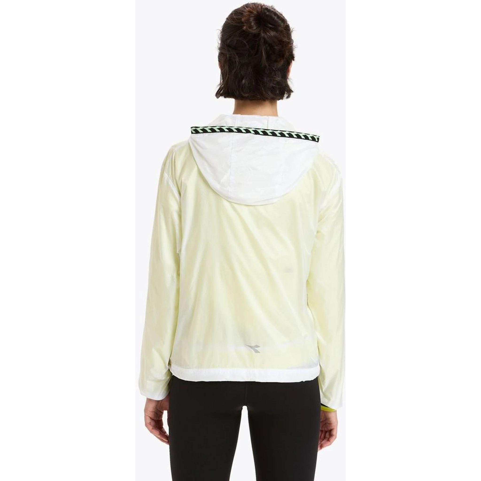 White Polyamide Shell Jacket