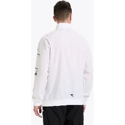 White Polyamide Shell Jacket