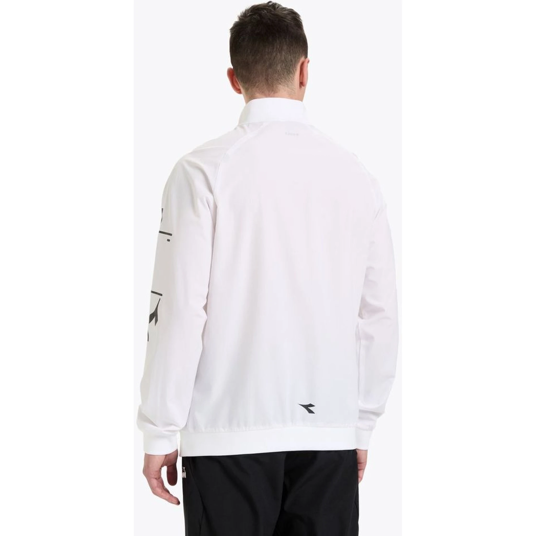 White Polyamide Shell Jacket