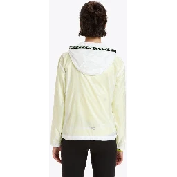 White Polyamide Shell Jacket