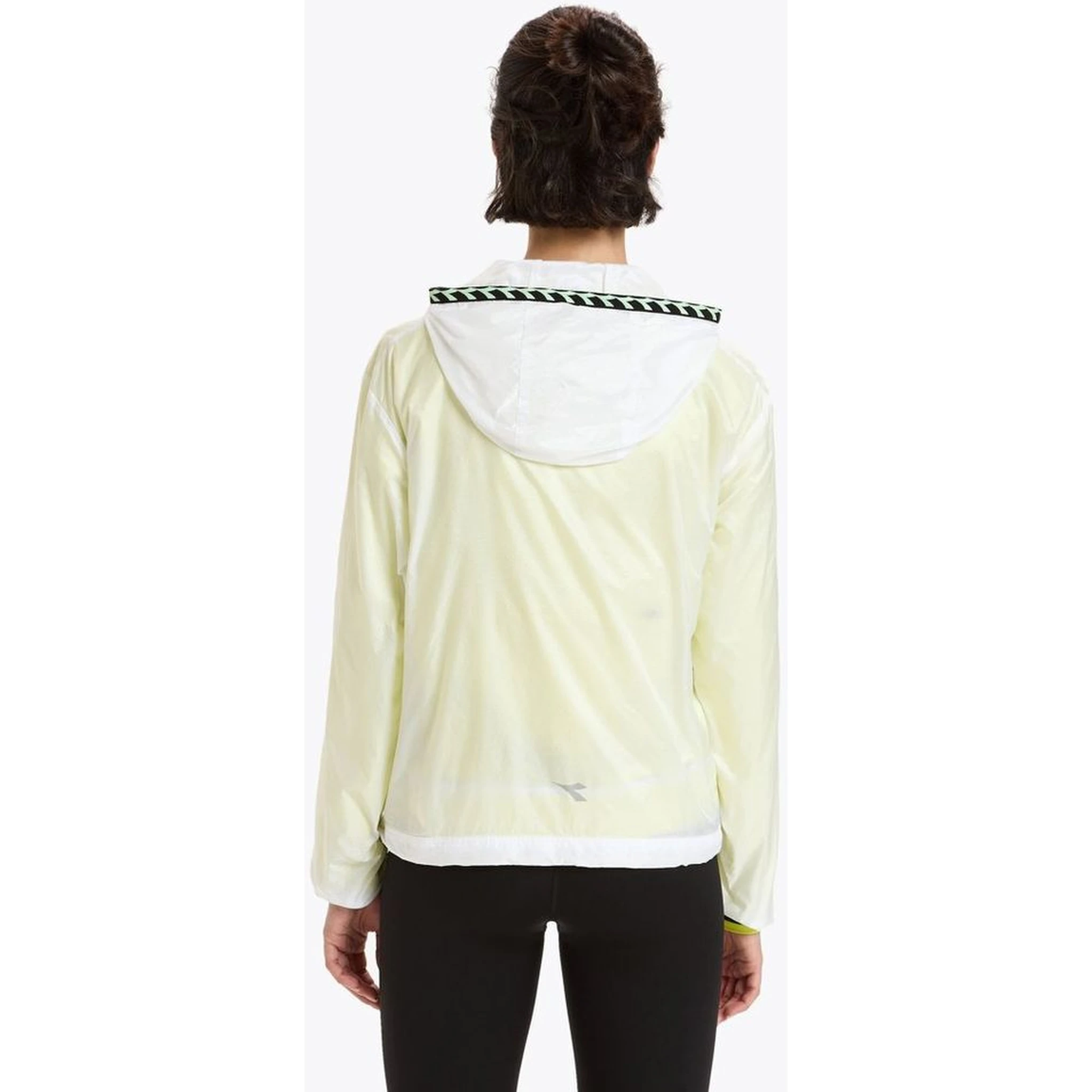 White Polyamide Shell Jacket