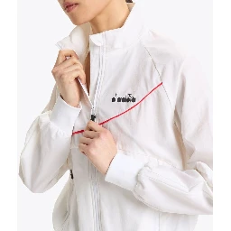 White Polyamide Shell Jacket