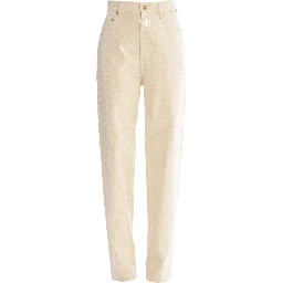 transparent all-over sequins jeans