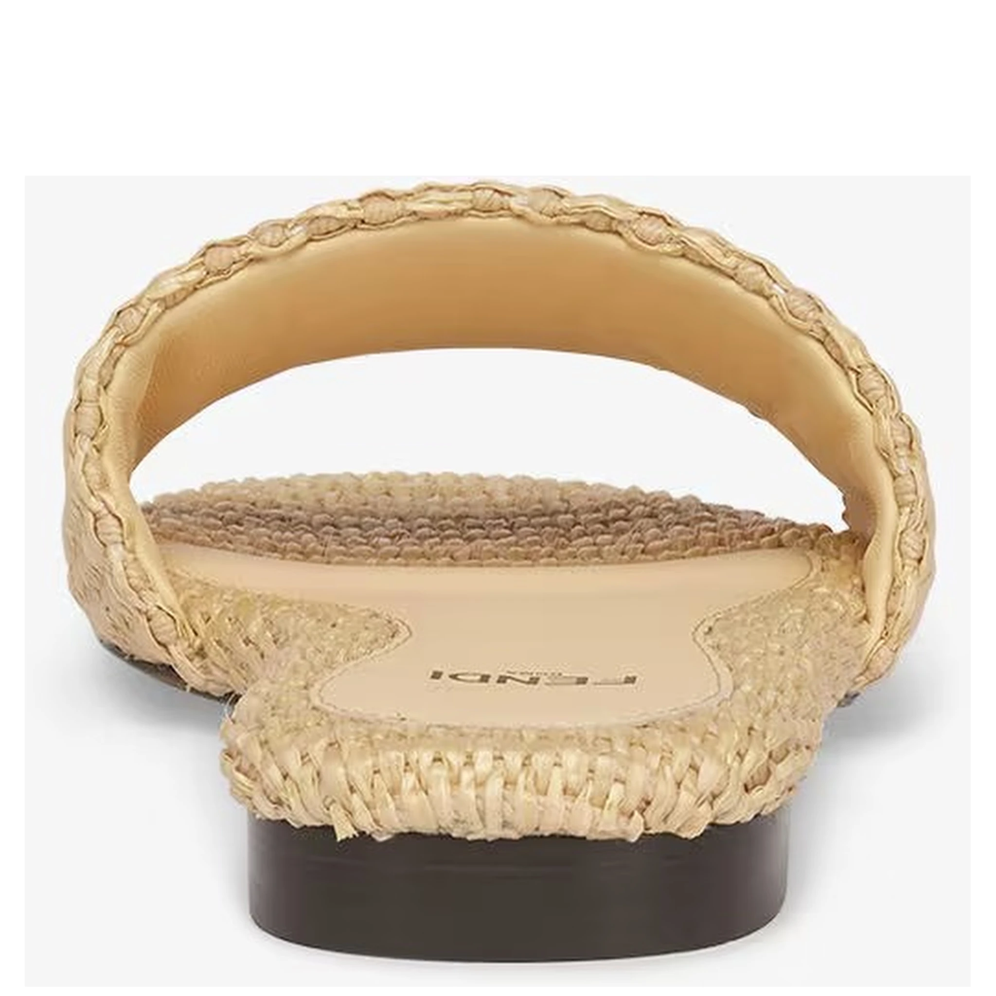 "Signature" slides sandals