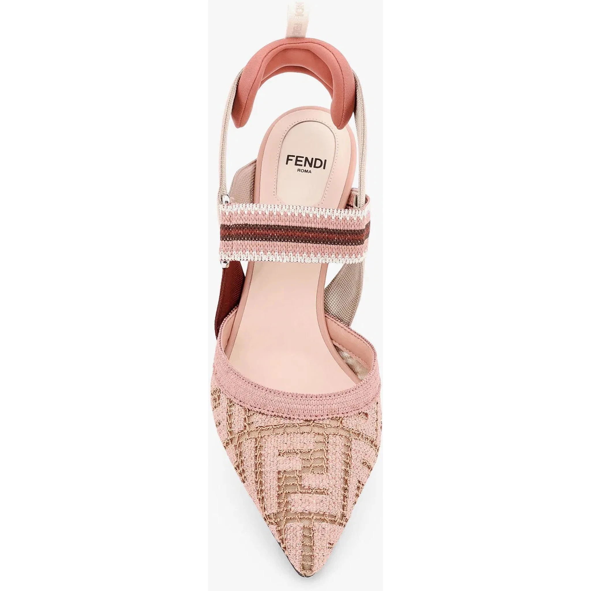 "Colibrì 85mm" heeled slingback pumps