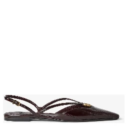 "Fendi FFold" slingback sandals