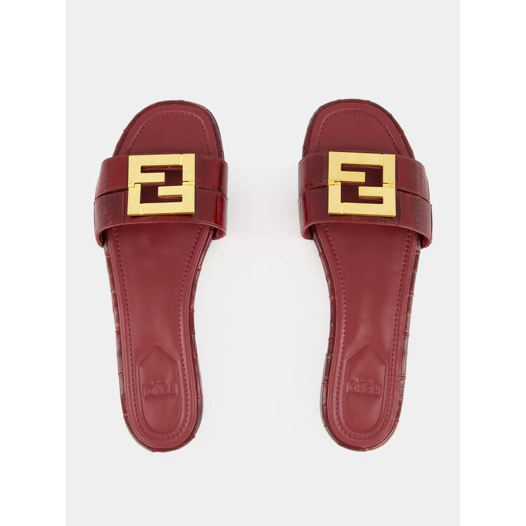 "Fendi FFold" sandals