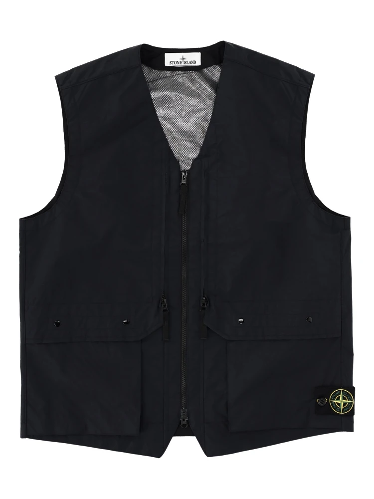 VESTS WITH LOGO