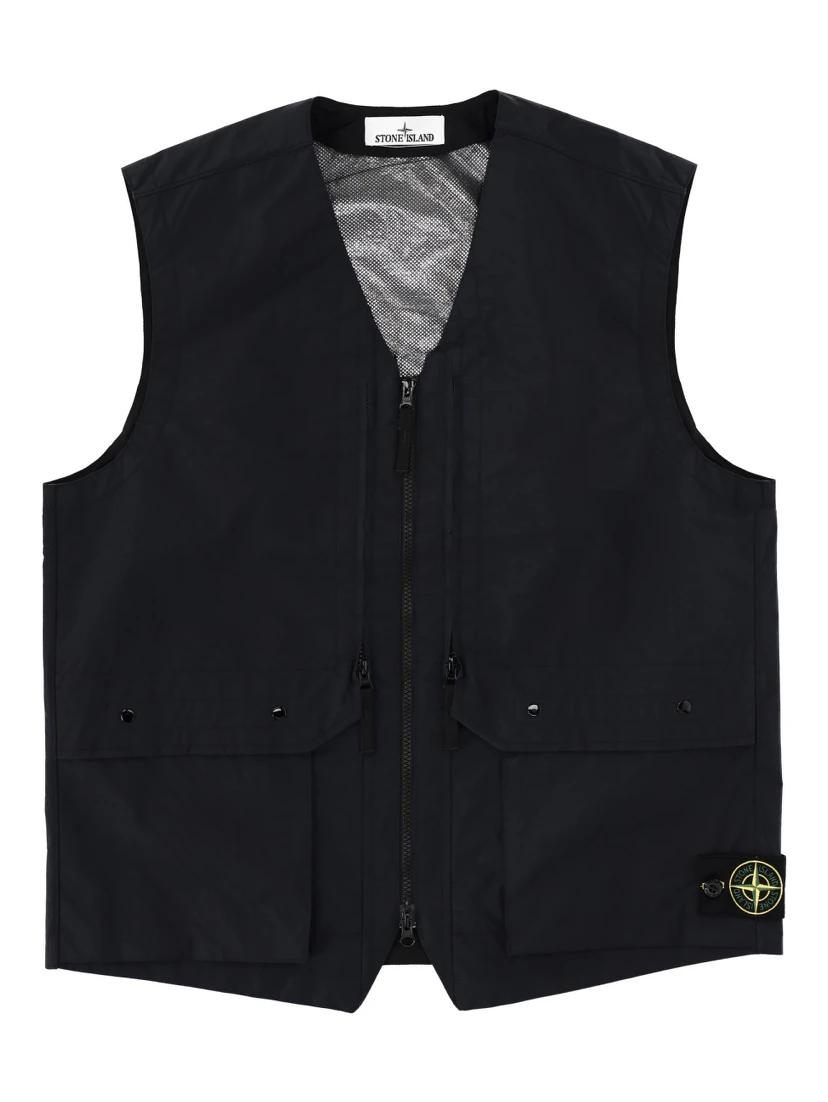 VESTS WITH LOGO