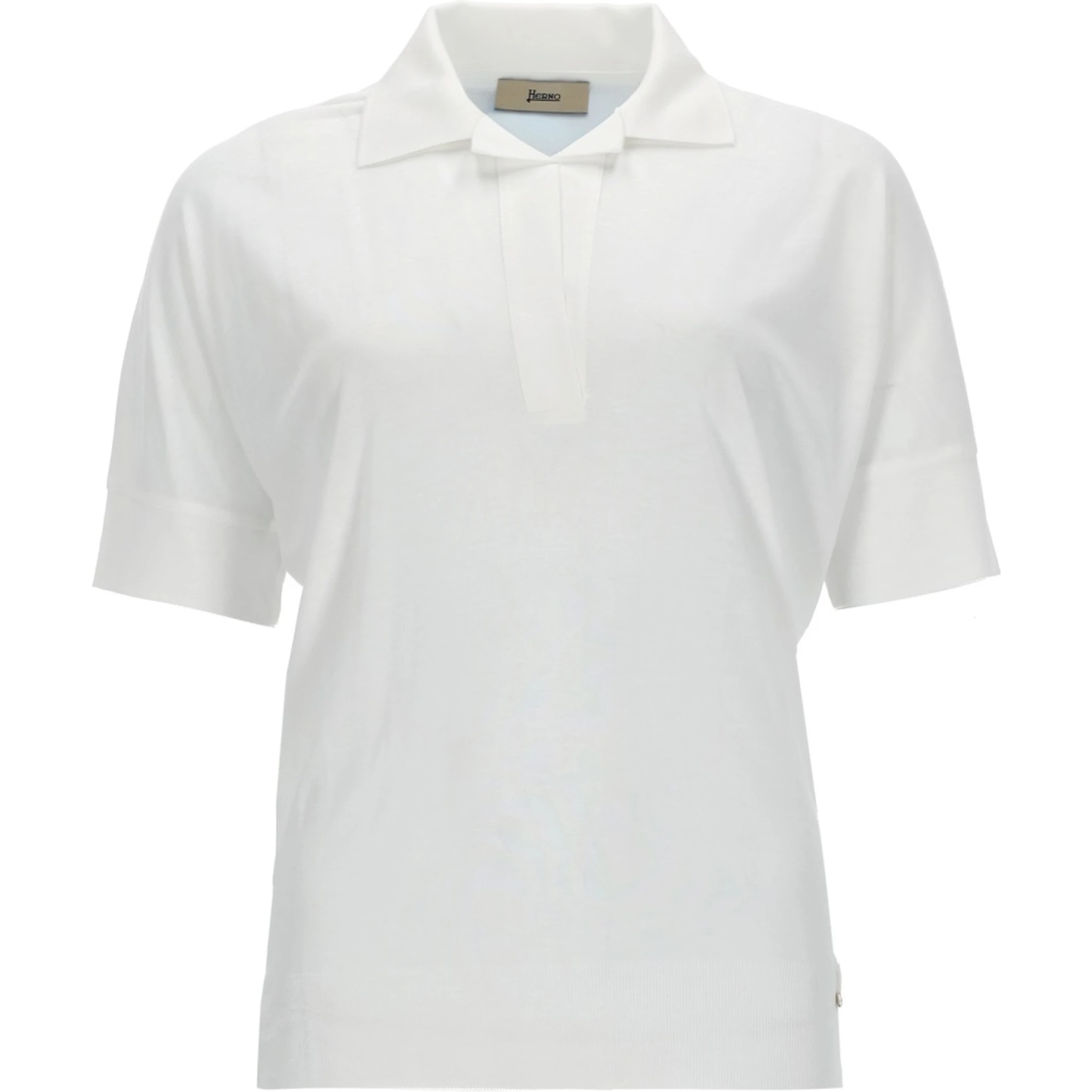 COTTON BLEND POLO SHIRT