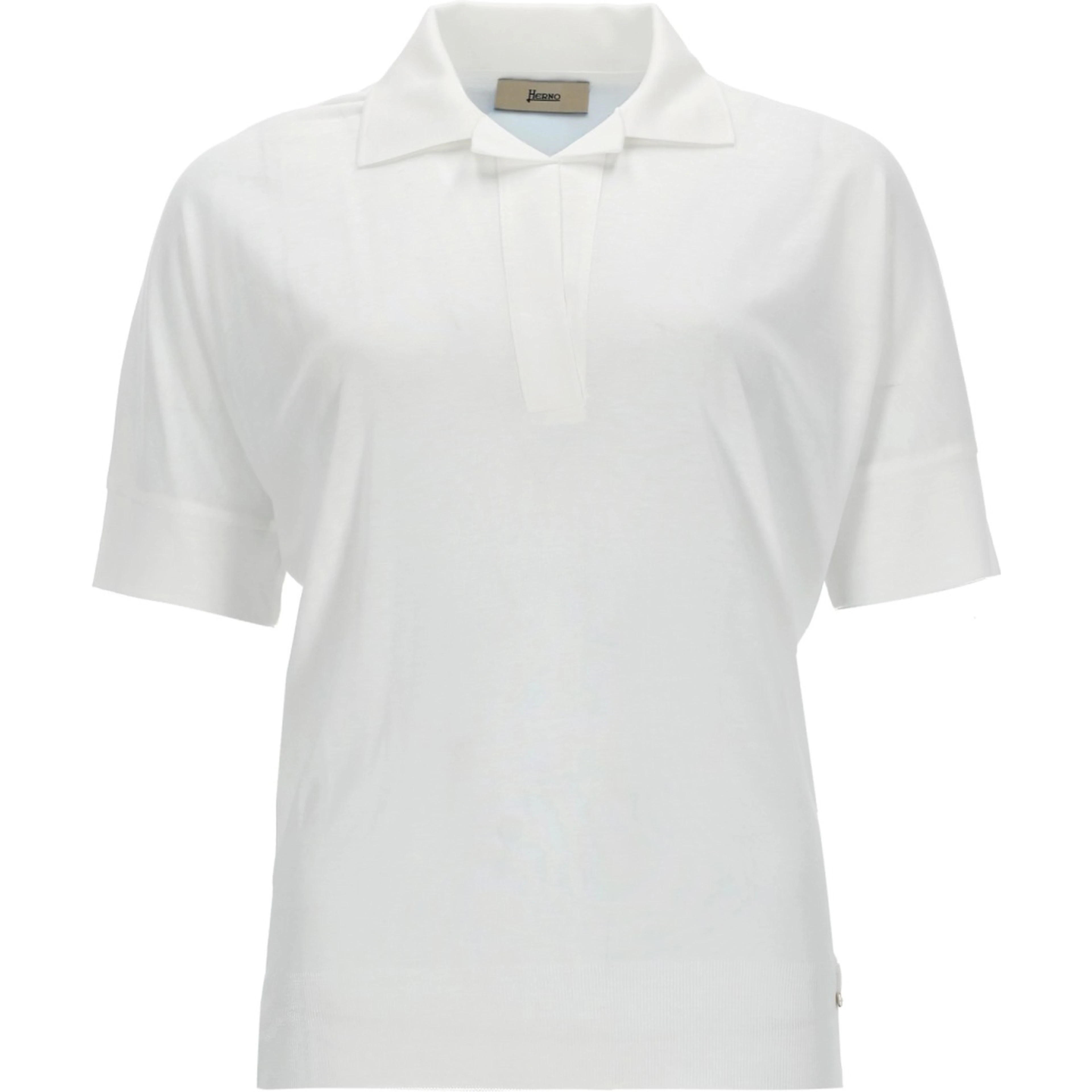 COTTON BLEND POLO SHIRT