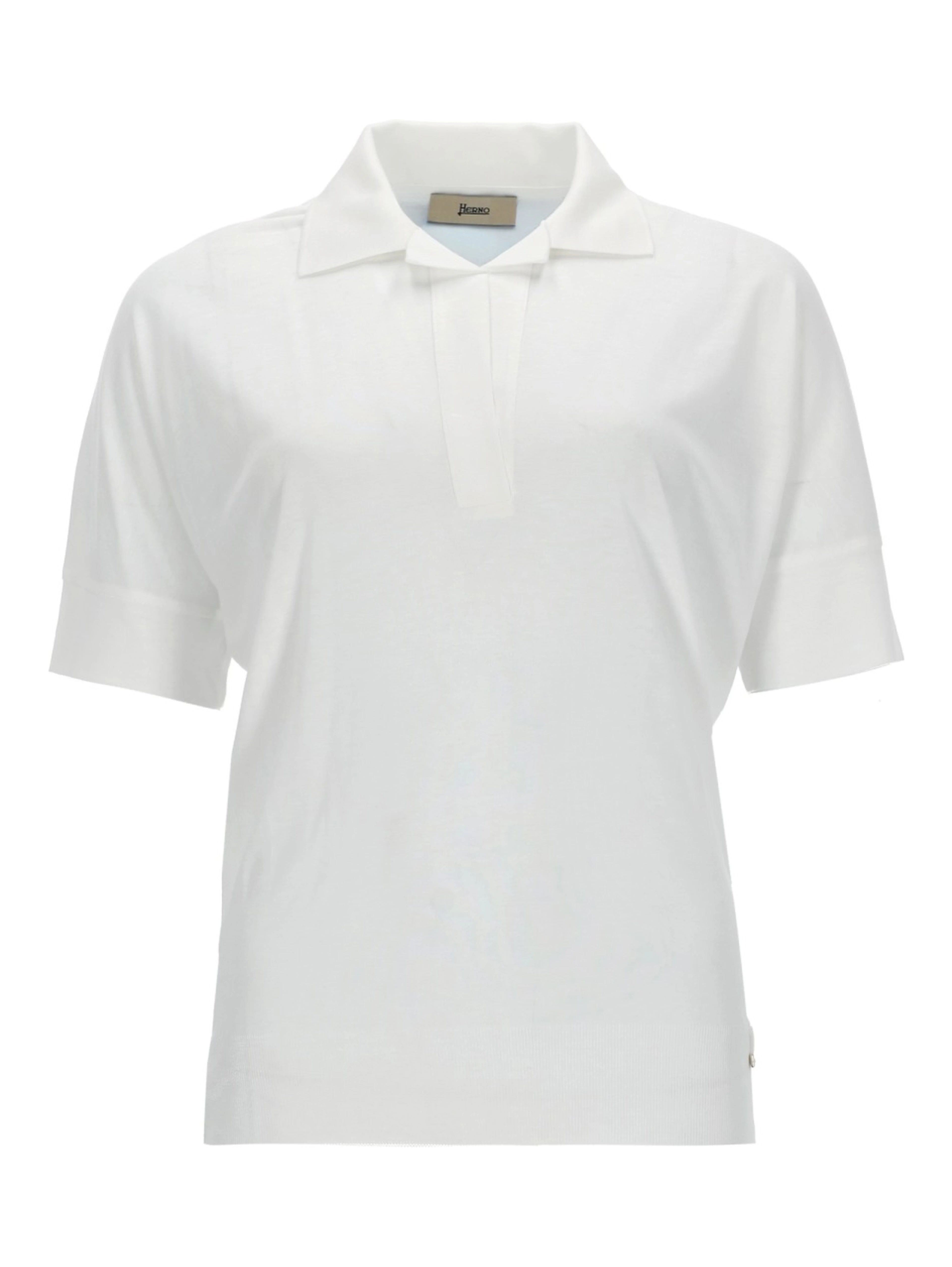 COTTON BLEND POLO SHIRT