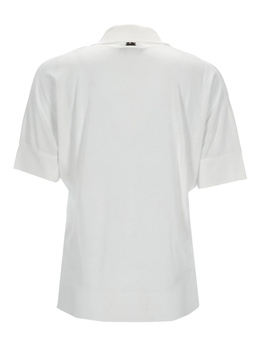 COTTON BLEND POLO SHIRT