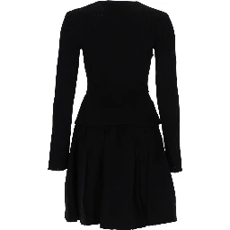 MINI DRESS WITH CONTRASTING COLLAR