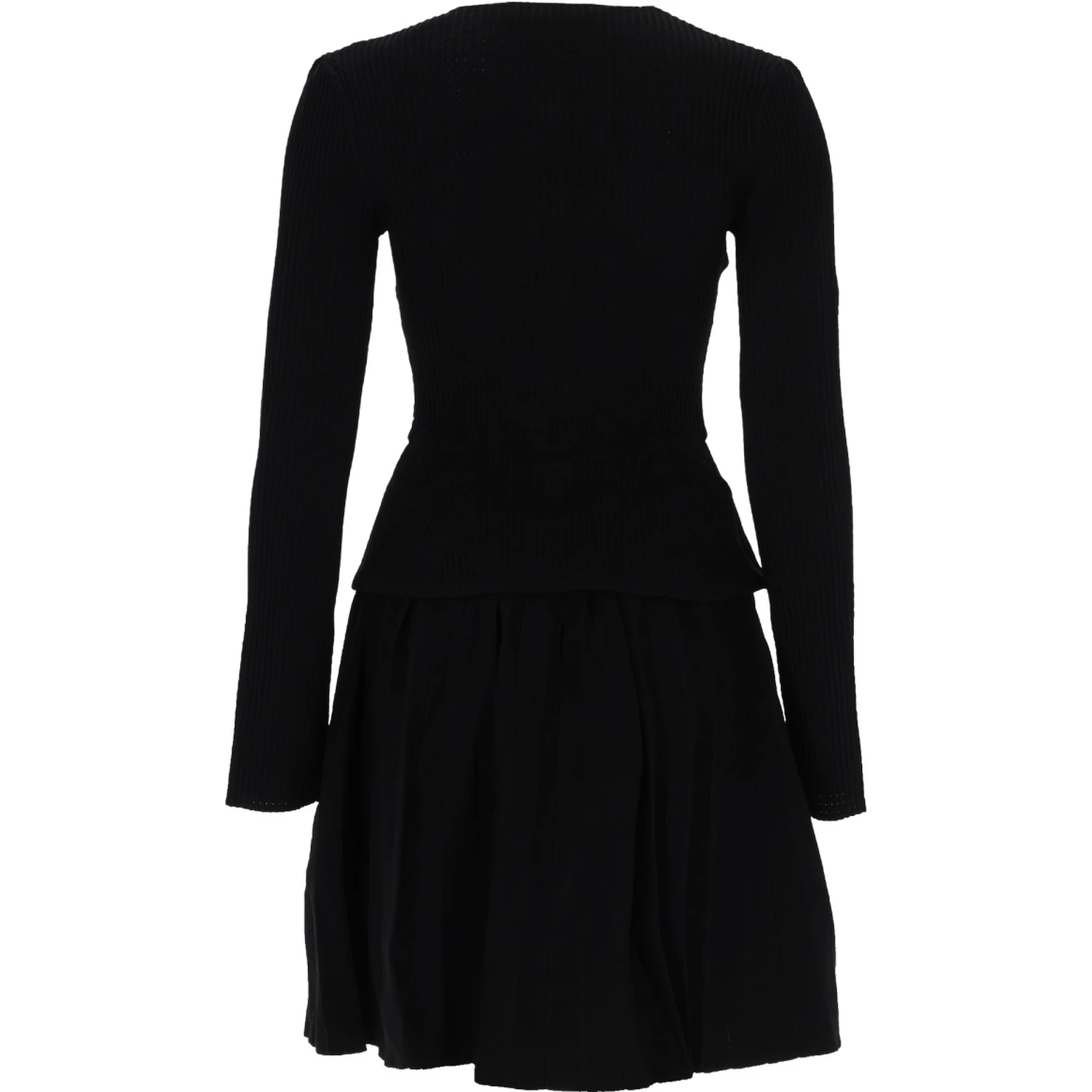 MINI DRESS WITH CONTRASTING COLLAR