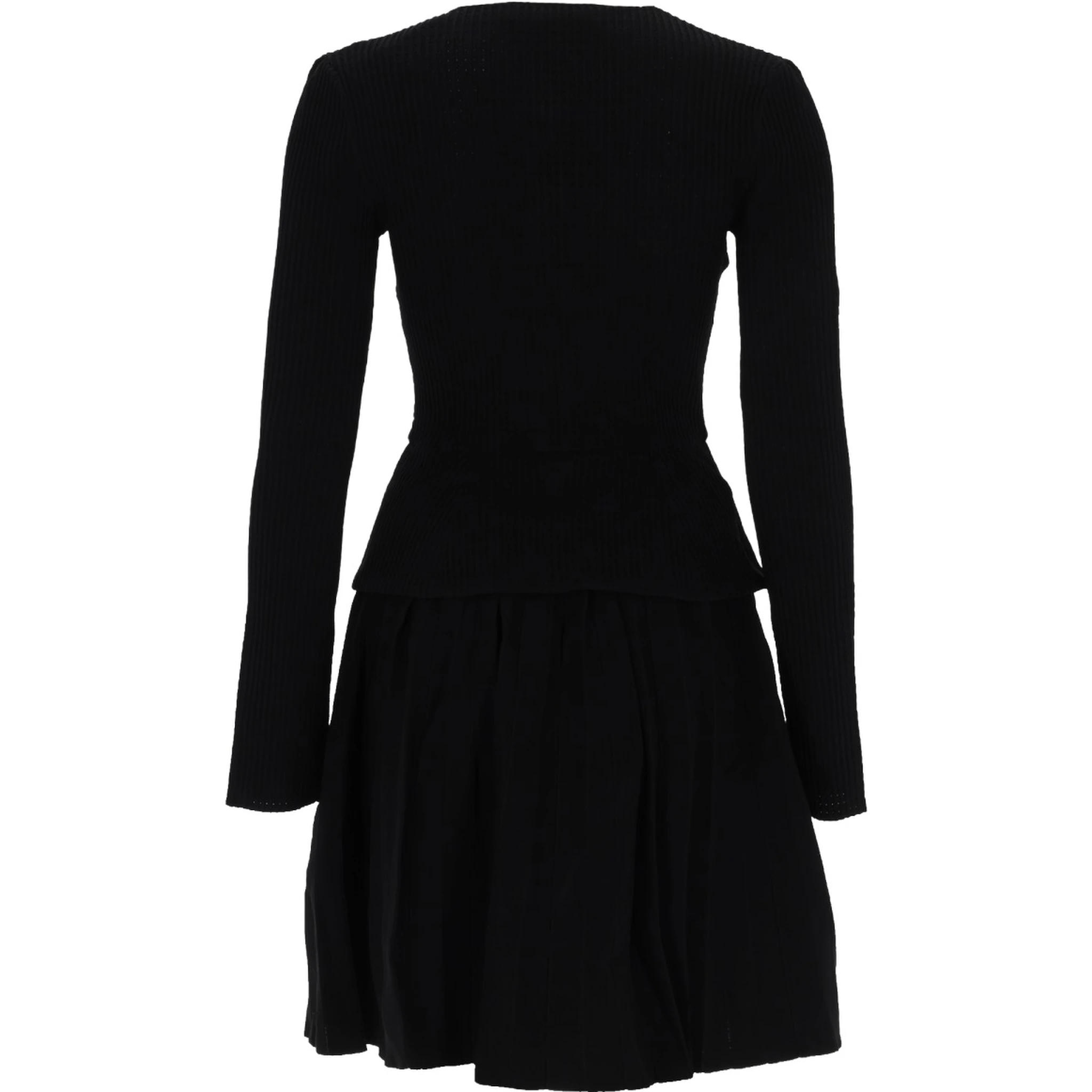 MINI DRESS WITH CONTRASTING COLLAR