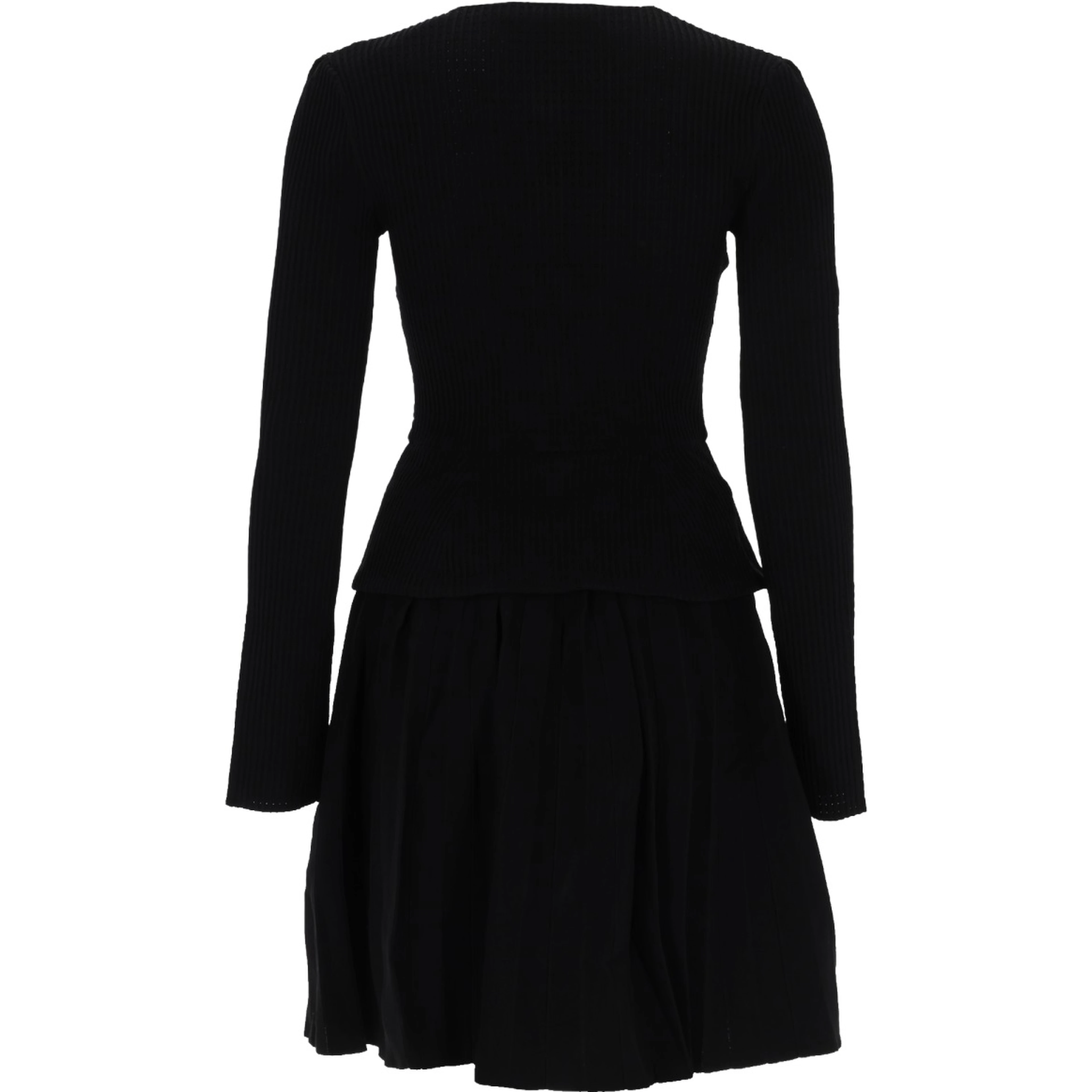 MINI DRESS WITH CONTRASTING COLLAR