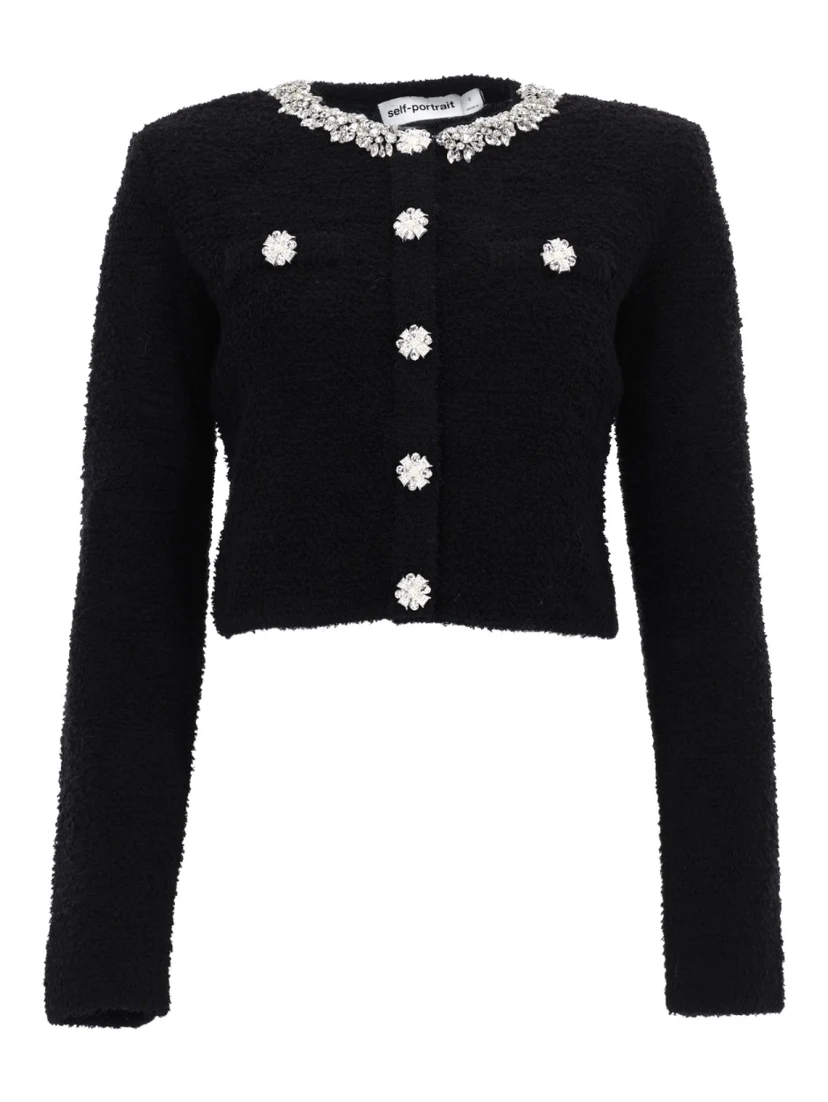 CARDIGAN WITH JEWEL BUTTONS