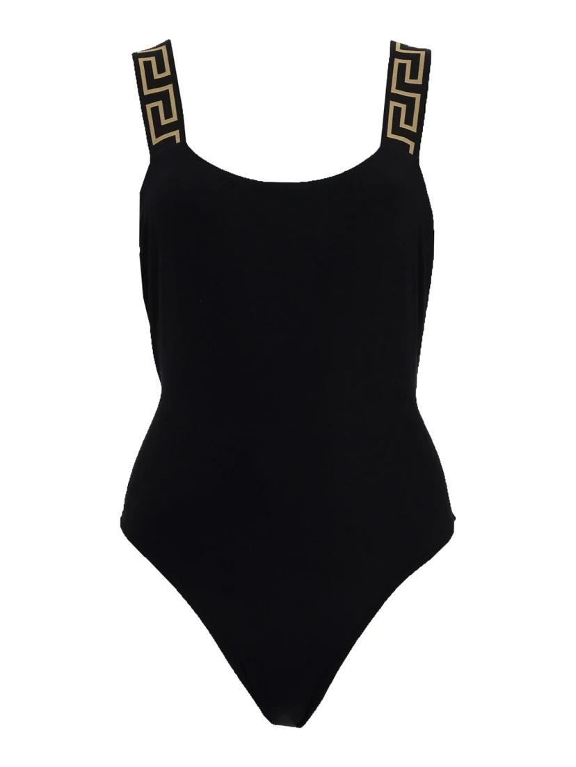 ONE PIECE SWIMSUIT WITH "GREEK" DETAIL