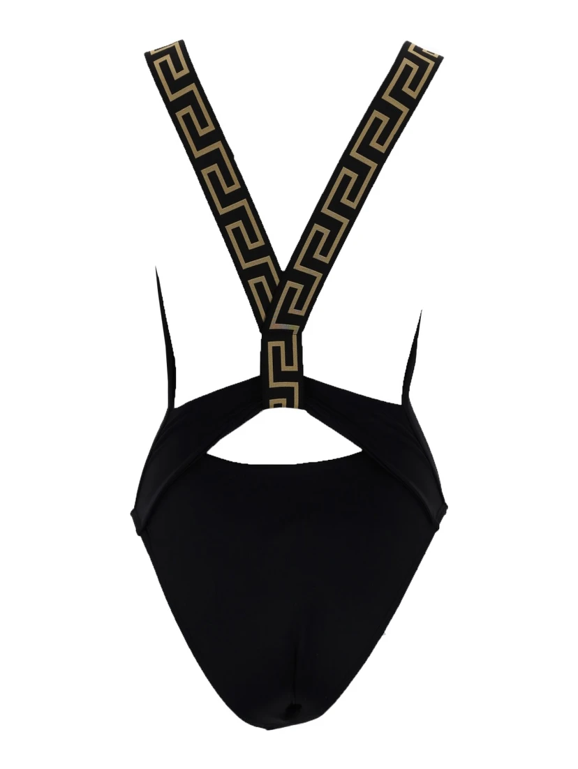 ONE PIECE SWIMSUIT WITH "GREEK" DETAIL