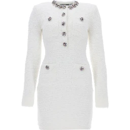 MINI DRESS WITH JEWEL BUTTONS