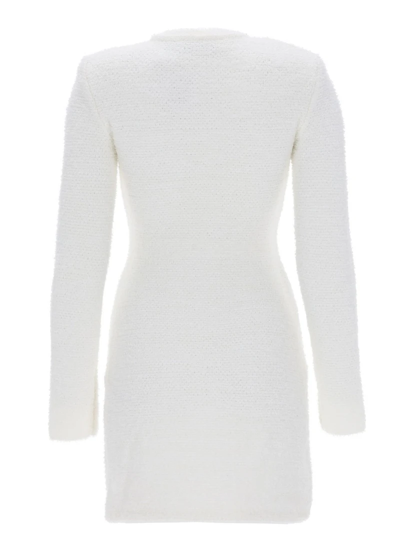 MINI DRESS WITH JEWEL BUTTONS