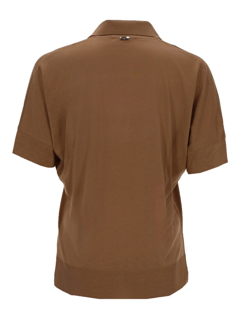 COTTON BLEND POLO SHIRT