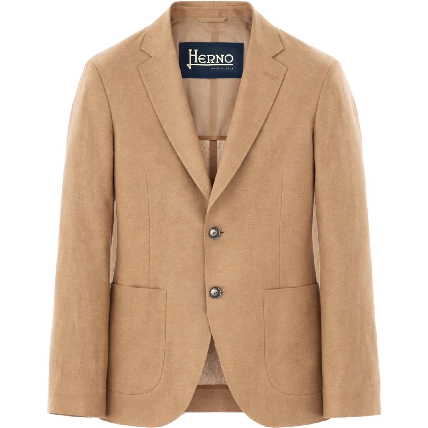 SINGLE-BREASTED LINEN JACKET