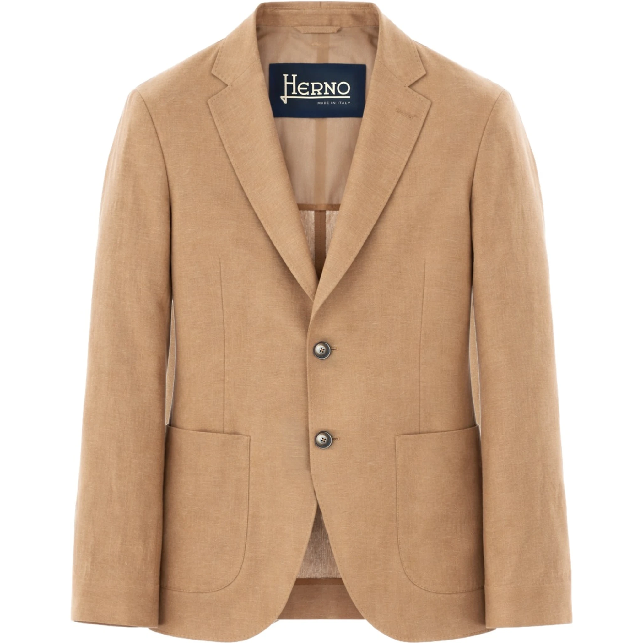 SINGLE-BREASTED LINEN JACKET
