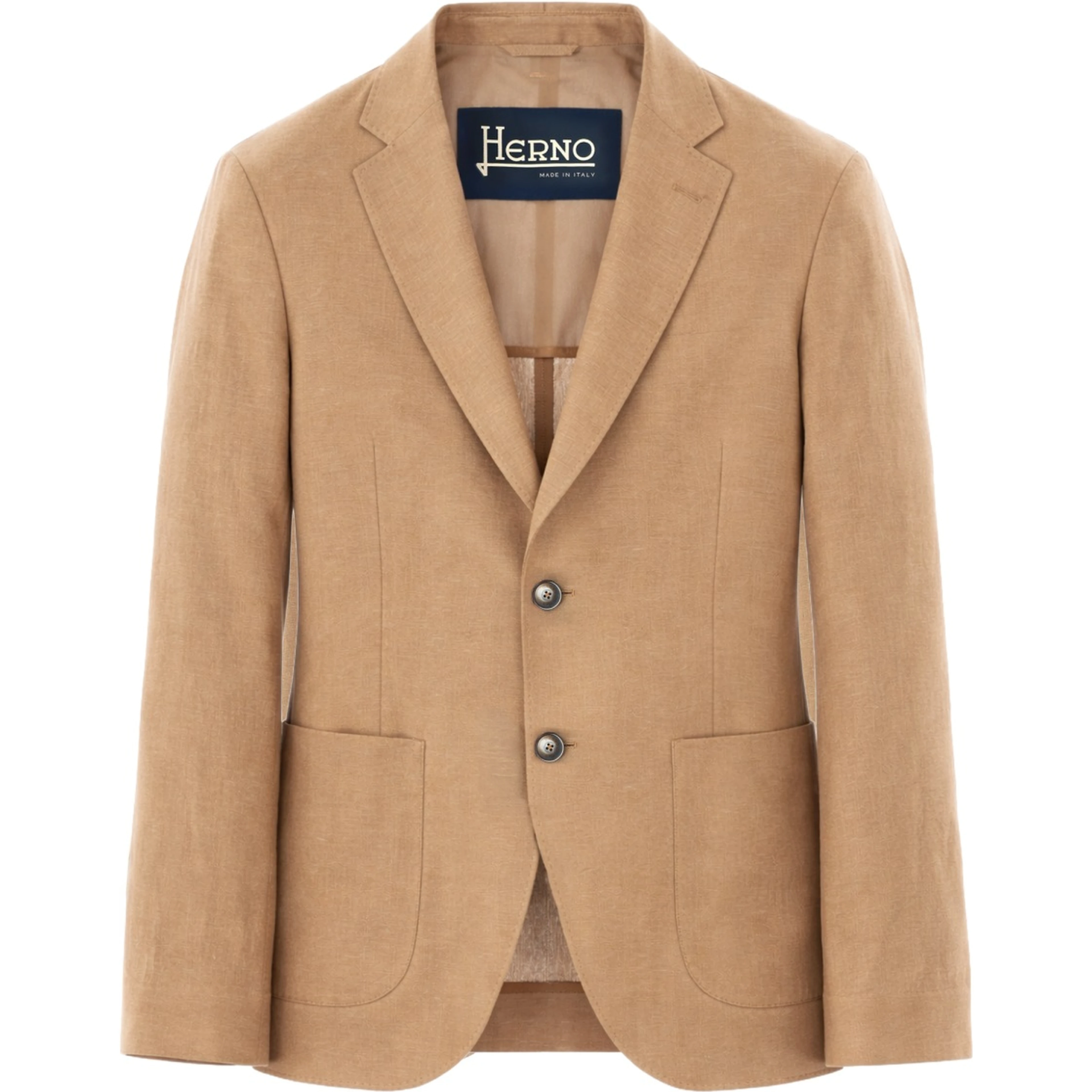 SINGLE-BREASTED LINEN JACKET